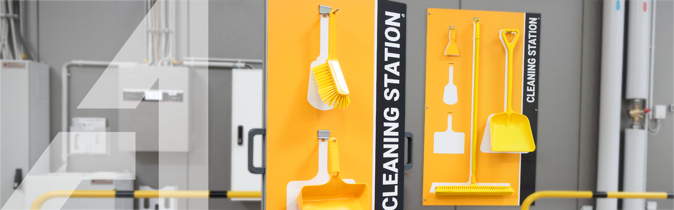 Cleaning_station für Industrie und Produktionsbereiche