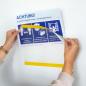 Preview: Self-adhesive info pockets  A4, 329 x 212 mm