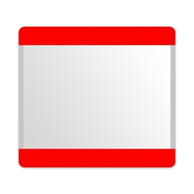 Labeling-Pocket A4 red closed