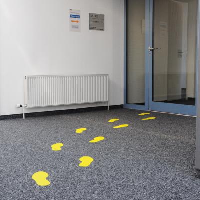 WT-5811 - Pictogram "Footprint" retroreflective and anti-slip for floor marking