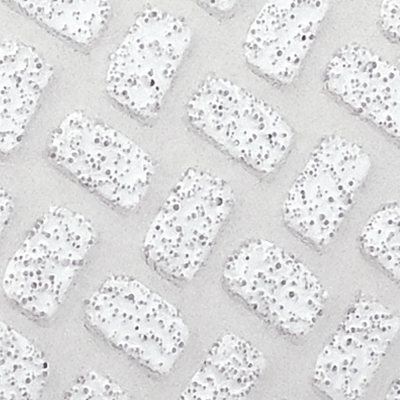 Taktiles Bodenmarkierungsband weiss detail