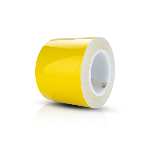 yellow ESD floor marking tape 100 mm