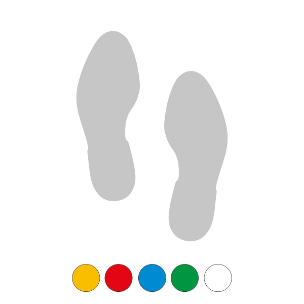 Piktogramm "Fußabdruck"