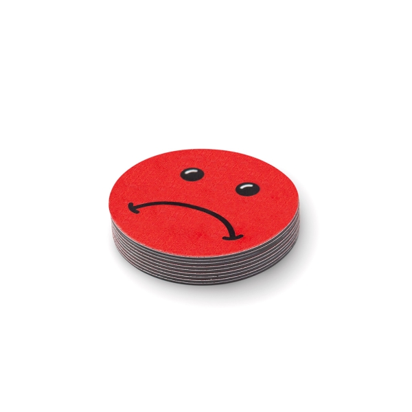 Magnetic Symbols smiley red