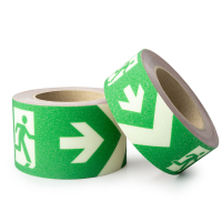 Antirutsch Markierungsband ,R9, Rettungszeichen rechts - WT-6126